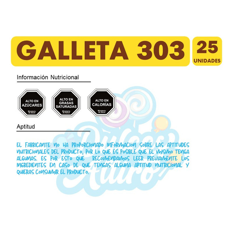 303 (bolsa Con 25 Unidades)