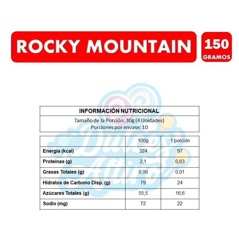 Mini Marshmallows Rocky Mountain - Para Repostería (150gr).