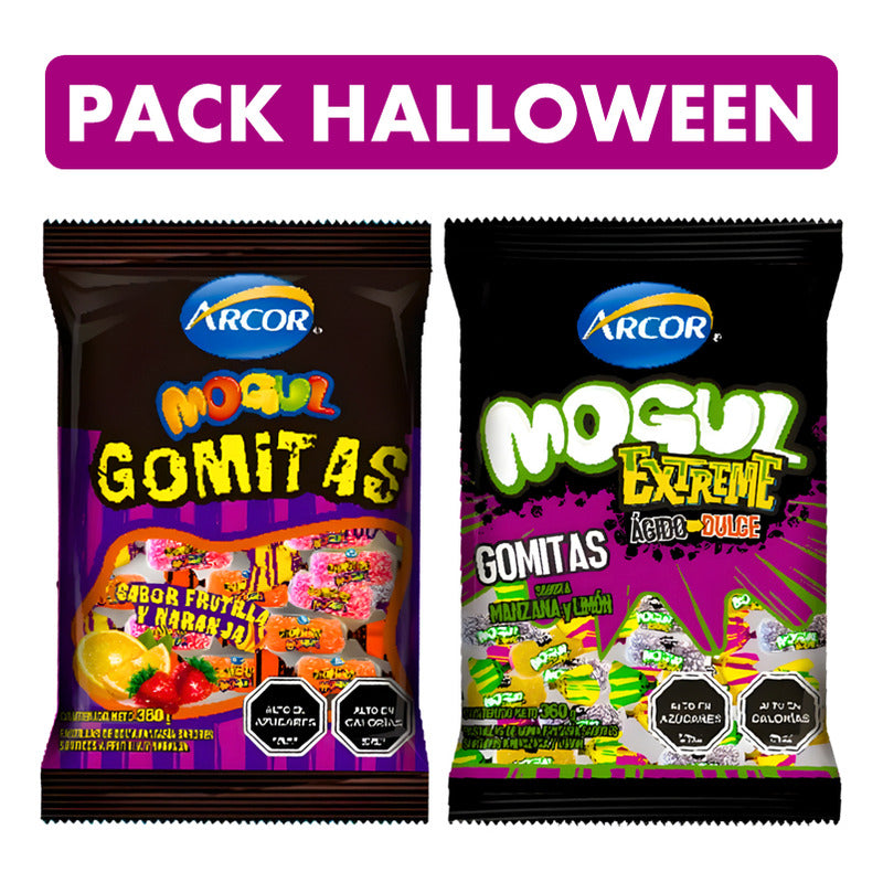 Dulces Halloween - Especial Para Regalar Pack Mogul Gomitas