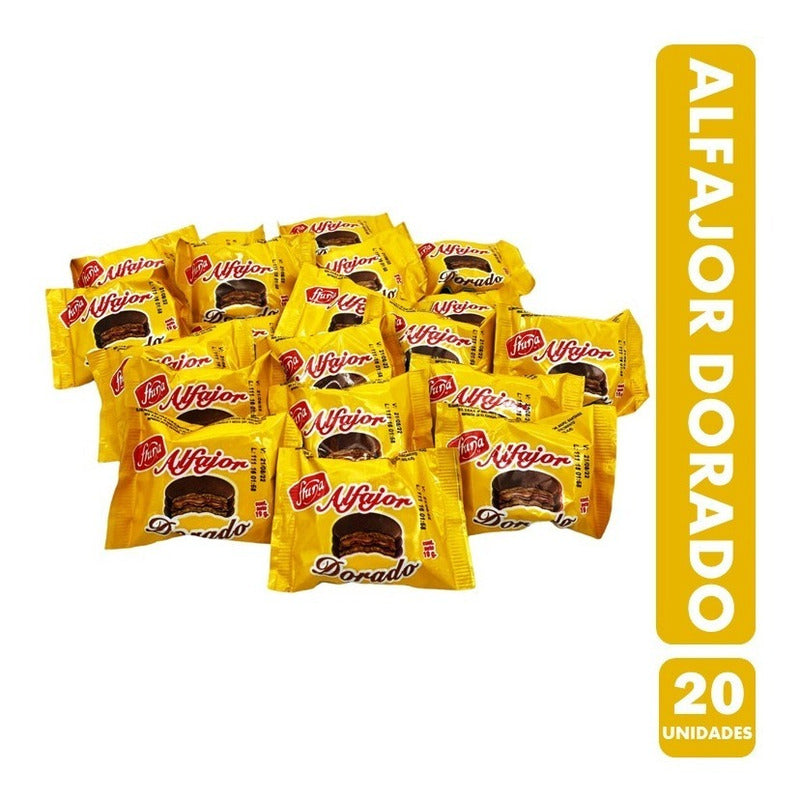 Alfajor Dorado (bolsa Con 20 Unidades)