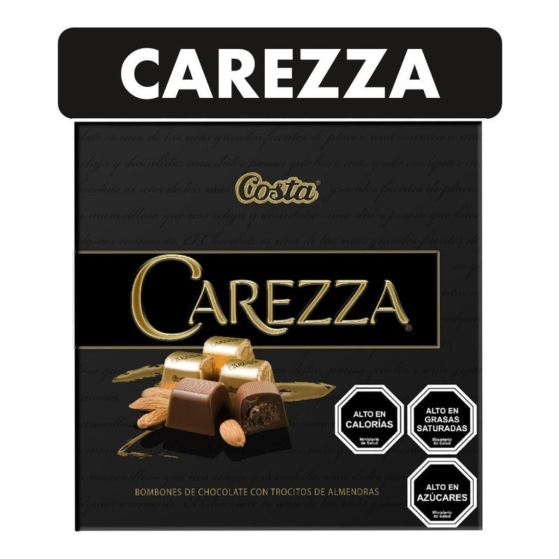 Bombones Chocolate Carezza, Costa - Caja De Bombones, 210gr.
