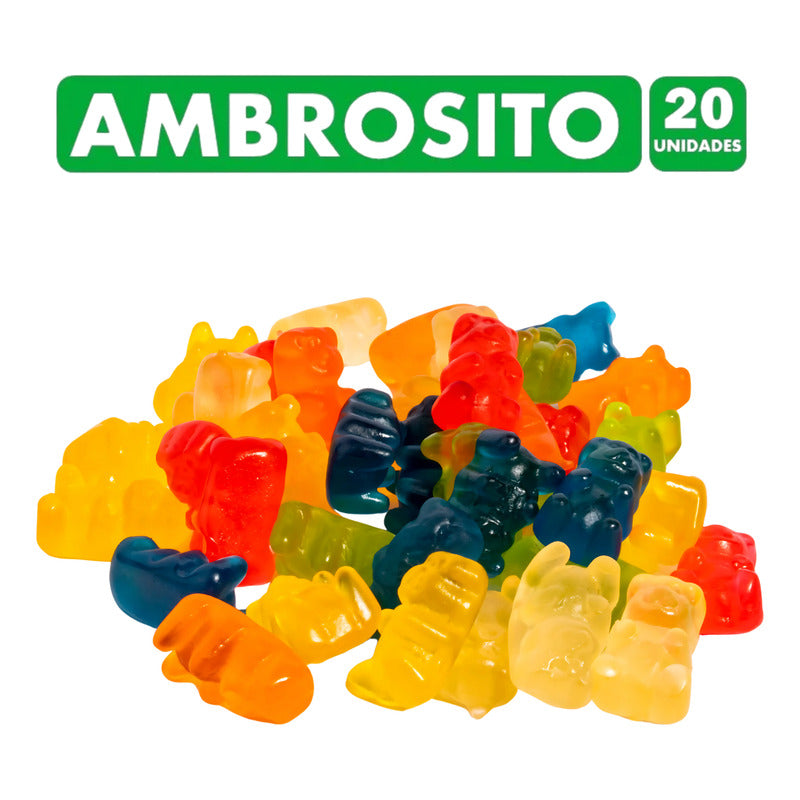 Gomitas Ambrosito En Forma De Osito Ambrosoli (caja Con 20u)