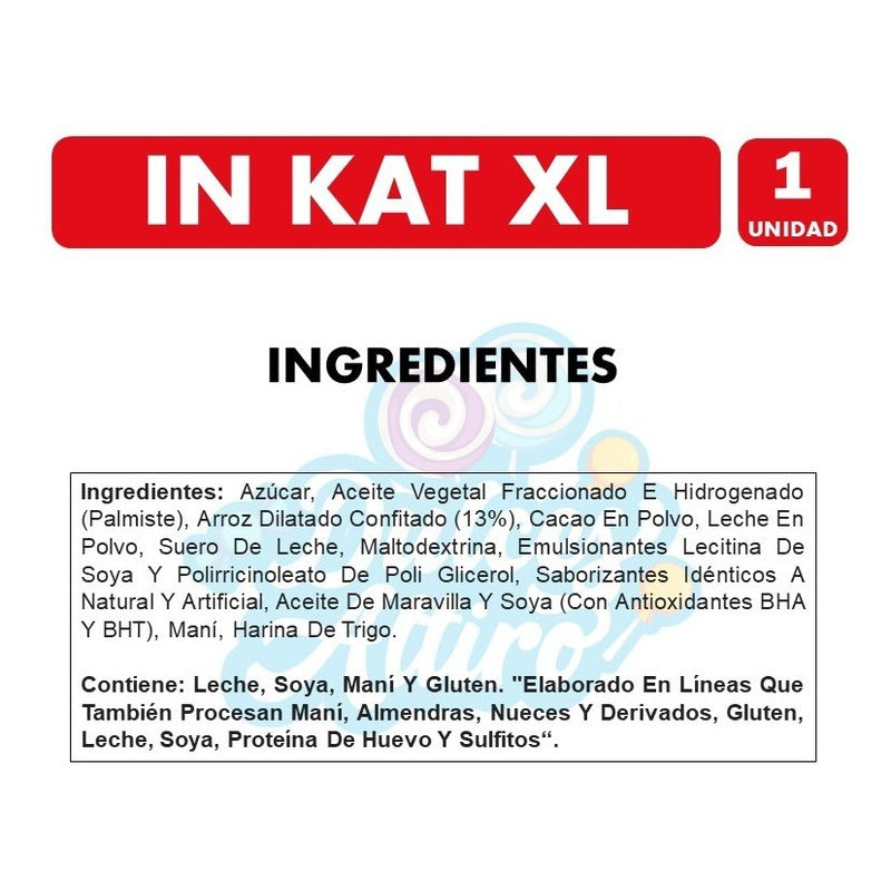 Barra De Chocolate Inkat Xl, De Calaf - Tableta De 90 Gramos