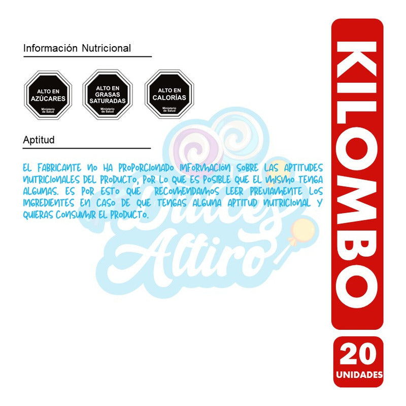 Kilombo - Oblea Clásica De Fruna (pack Con 20 Unidades)