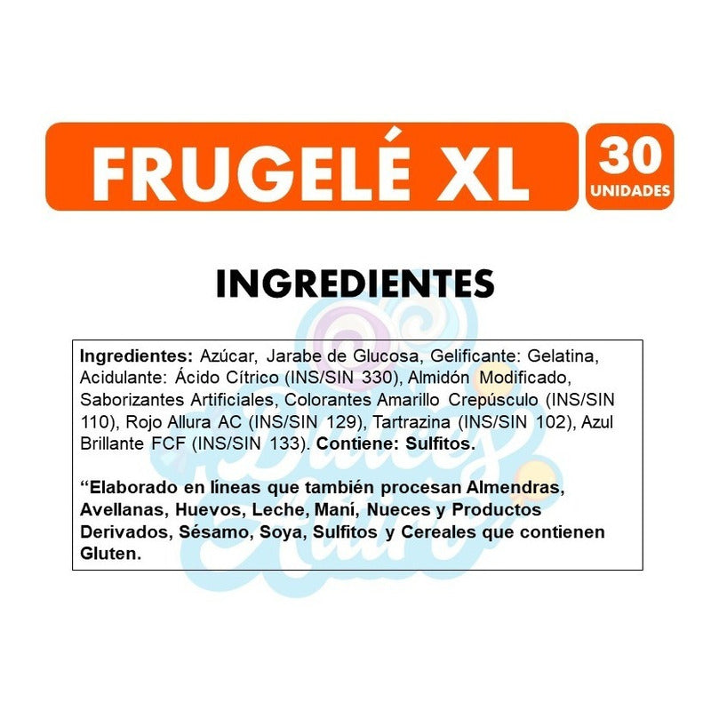 Frugelé Xl - Gomitas De Ambrosoli (bolsa Con 30 Unidades)