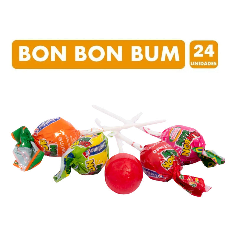 Bon Bon Bum Sabores Surtidos (bolsa Con 24 Coyacs)