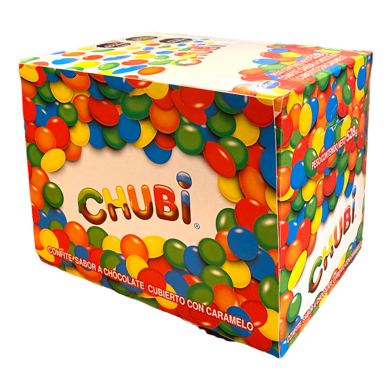 Chubi - Chocolate Confitado De Arcor (caja Con 24 Sobres)