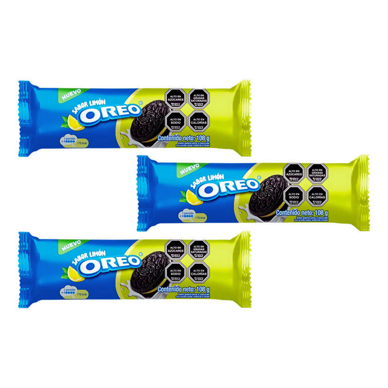 Galleta Oreo De Limón - Edición Limitada (pack 3 Unidades)