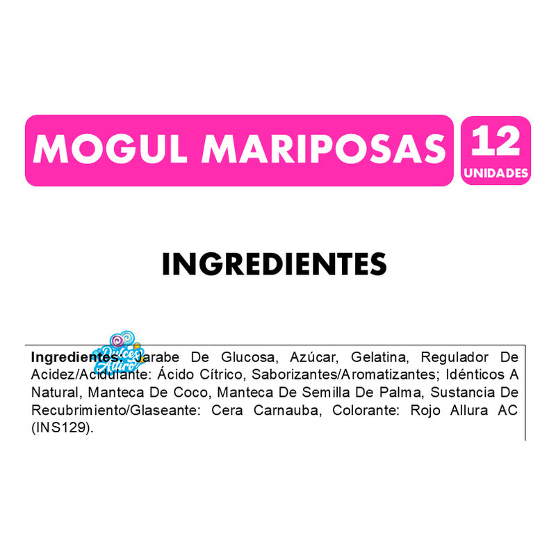 Mogul Mariposas - Gomitas En Forma De Mariposas (caja 12 Un)