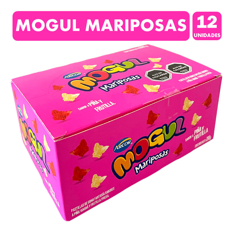 Mogul Mariposas - Gomitas En Forma De Mariposas (caja 12 Un)