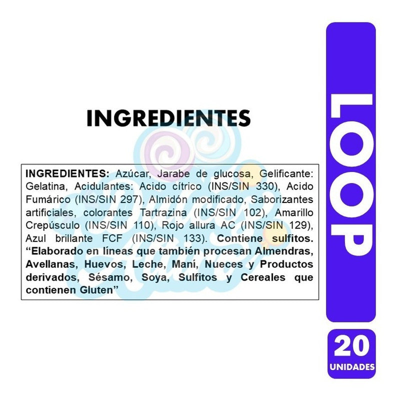 Loop - Gomitas De Ambrosoli (caja Con 20 Unidades)