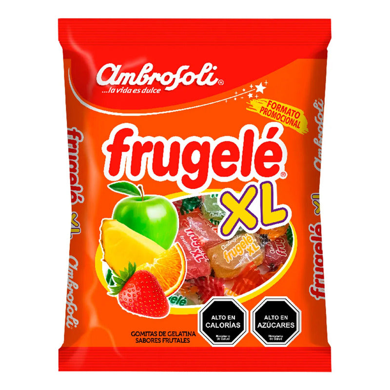 Frugelé Xl - Gomitas Sabores Frutales De Ambrosoli (156 Gr)