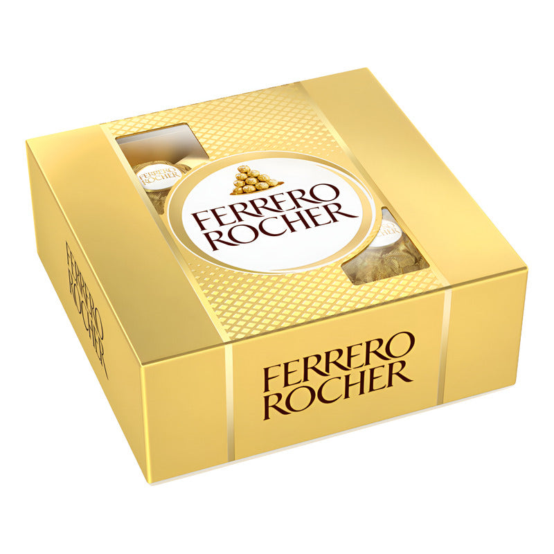 Bombon De Chocolate Ferrero Rocher (dispaly 4 Unidades)