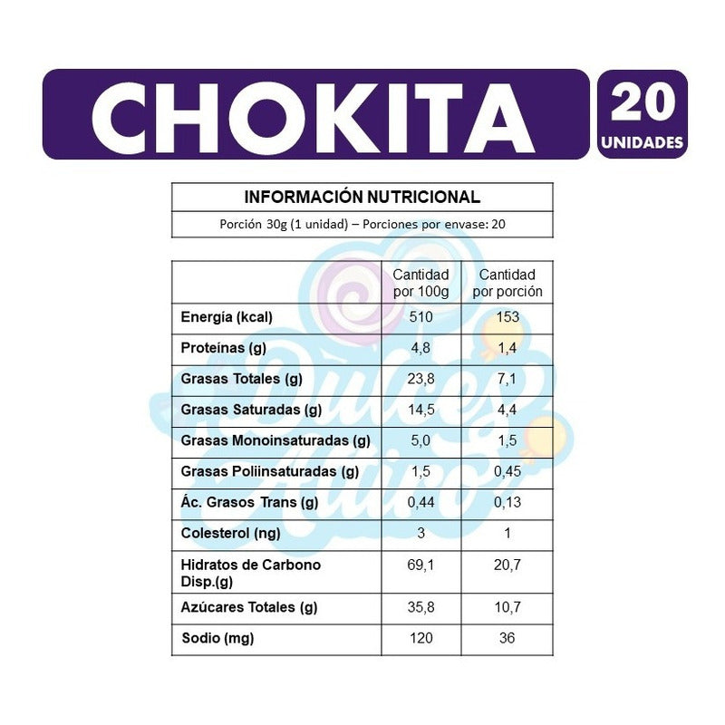 Chokita - Galletas Nestle (bolsa Con 20 Unidades)