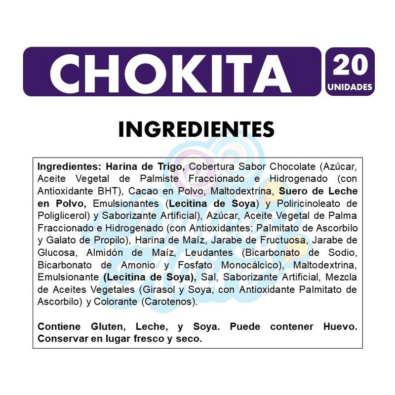Chokita - Galletas Nestle (bolsa Con 20 Unidades)