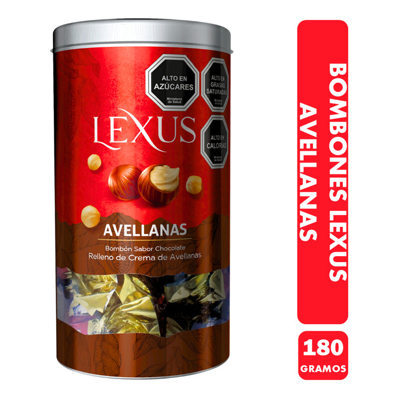 Bombones Lexus - Chocolate Relleno Sabor Avellana (180 Gr)