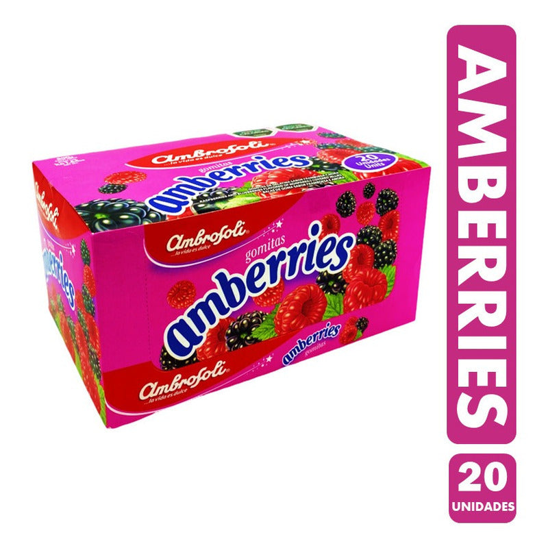 Amberries - Gomitas De Ambrosoli (caja Con 20 Unidades)