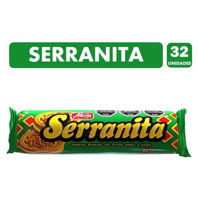Galletas Serranitas Fruna X32 (caja Con 32 Paquetes)