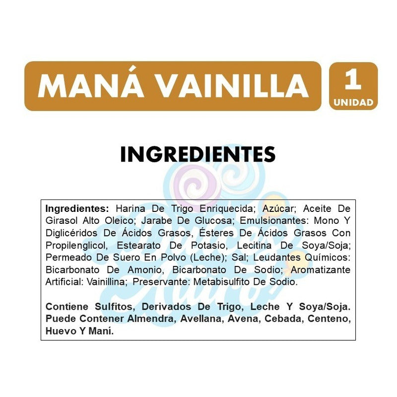 Galletas Maná, Sabor Vainilla - Paquete Con 393 Gramos.