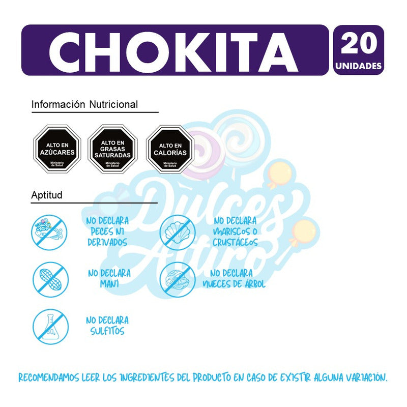 Chokita - Galletas Nestle (bolsa Con 20 Unidades)