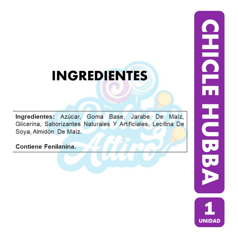 Hubba Bubba Chicle En Rollo Rosado (contiene 56 Gramos)