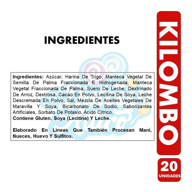 Kilombo - Oblea Clásica De Fruna (pack Con 20 Unidades)