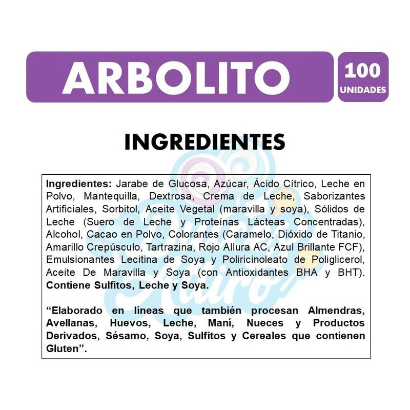 Arbolito - Caramelos De Ambrosoli (bolsa Con 100 Unidades)