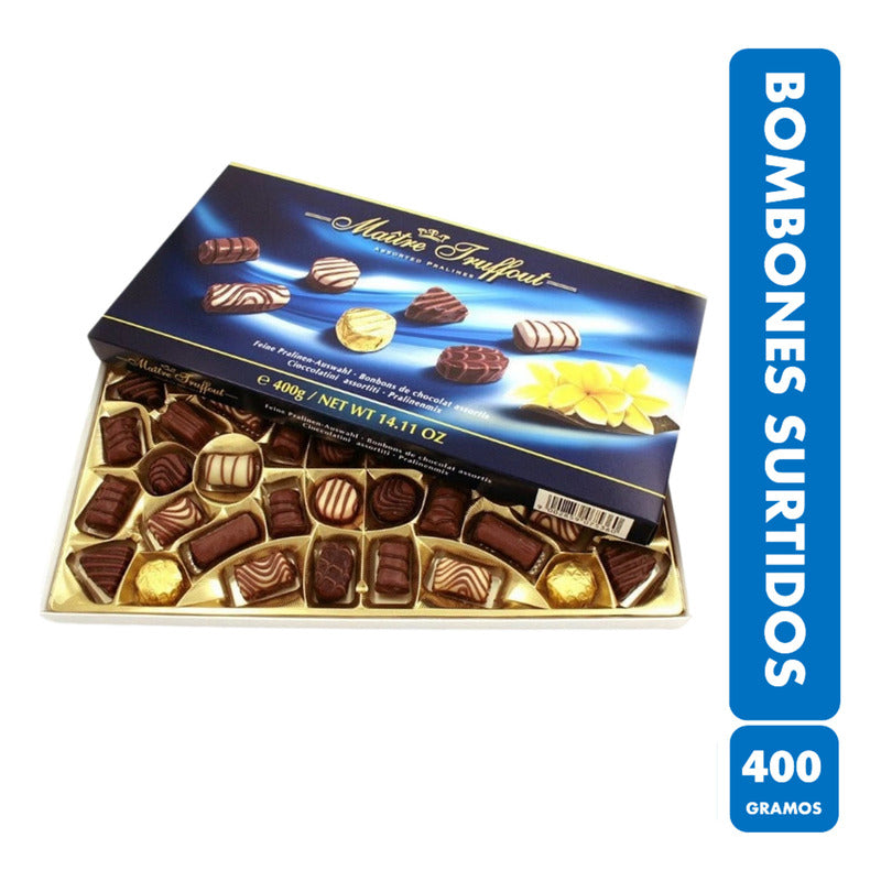 Bombones Para Regalo Maitre Truffout Praniles Azules (400gr)