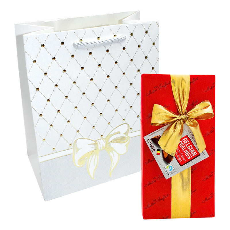 Bombones En Forma De Corazon Maitre Truffout+bolsa De Regalo