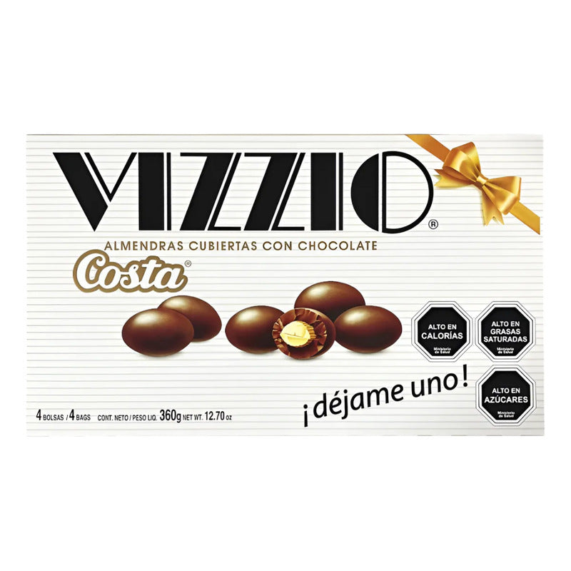 Vizzio Tamaño Gigante - Chocolate Con Almendras Para Regalo