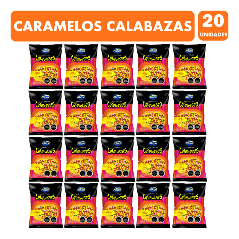Dulces Para Halloween - Caramelos Calabaza (por Mayor)