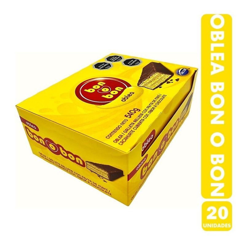 Bon O Bon En Formato De Oblea Arcor (caja Con 20 Unidades)