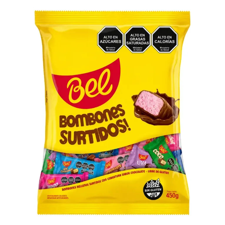 Bombones De Chocolate Sin Gluten Bel Sabores Surtidos