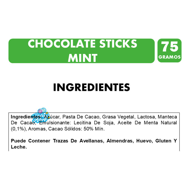 Chocolate Stick Menta En Forma De Tubo Maitre Truffout (75g)