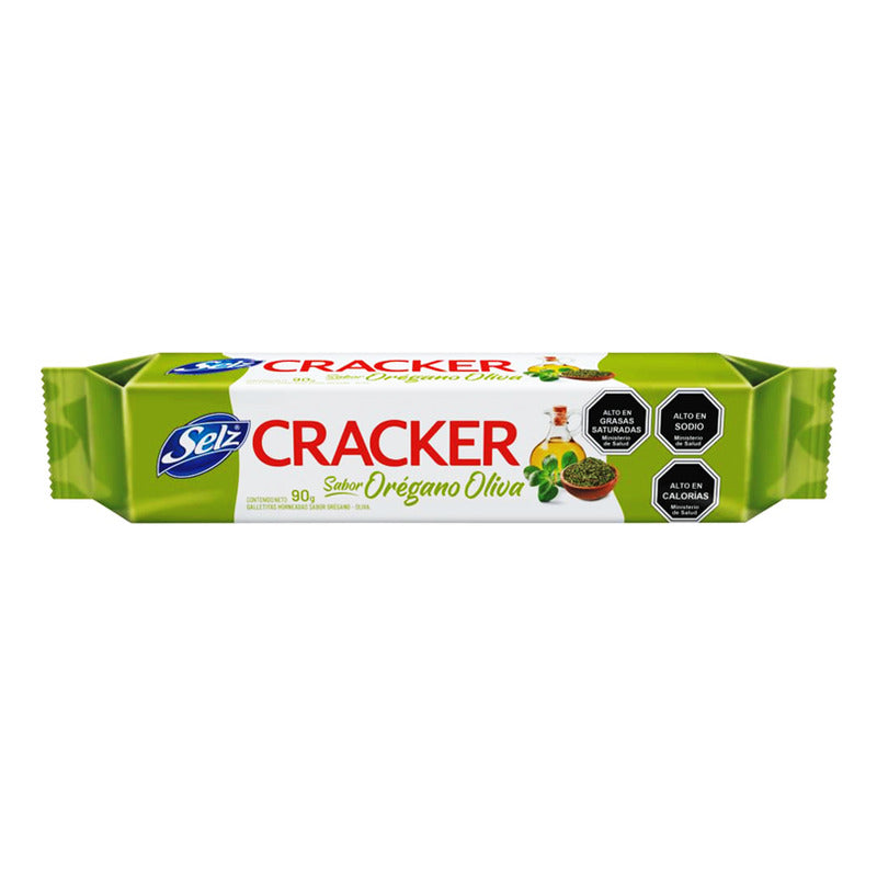Galletas Cracker - Sabor Orégano Oliva (pack De 10 Unidades)