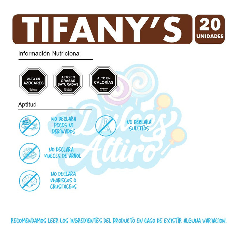 Tifany's X20 (caja De 20 Tifany's)
