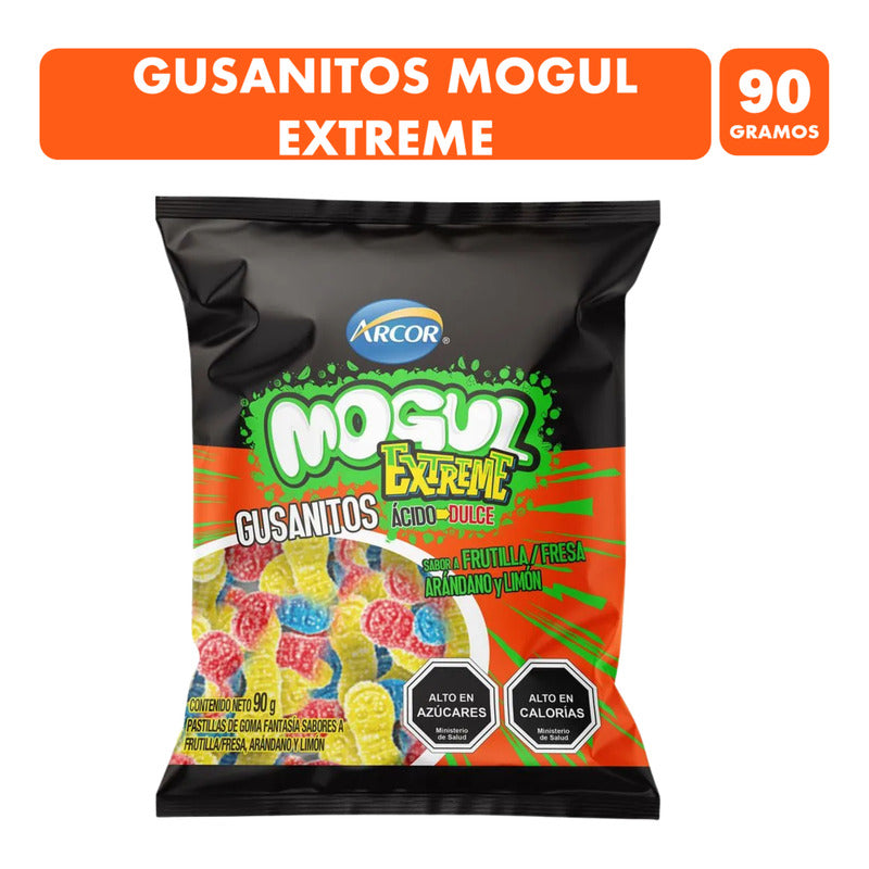 Gusanitos Mogul Extreme Especial Halloween (bolsa Con 90 Gr)