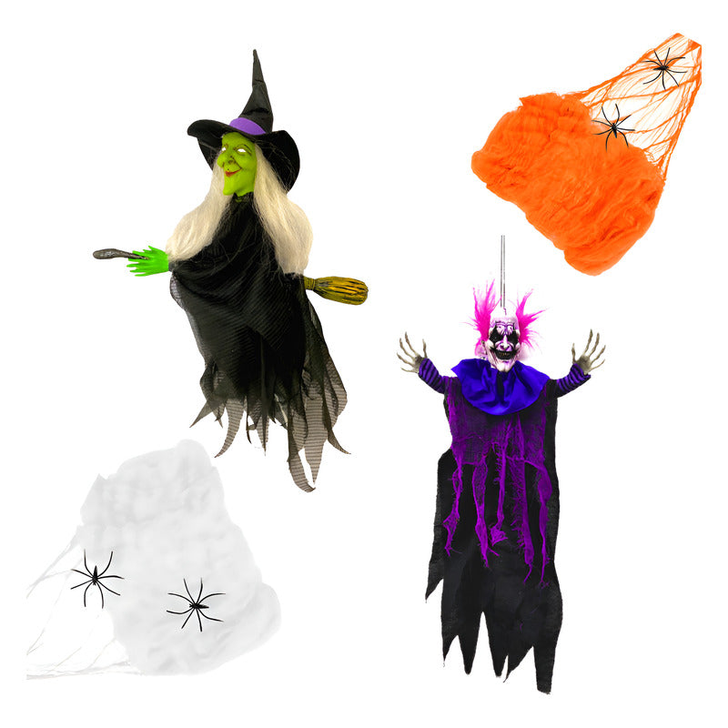 Pack Especial Decoración Colgante Noche De Halloween