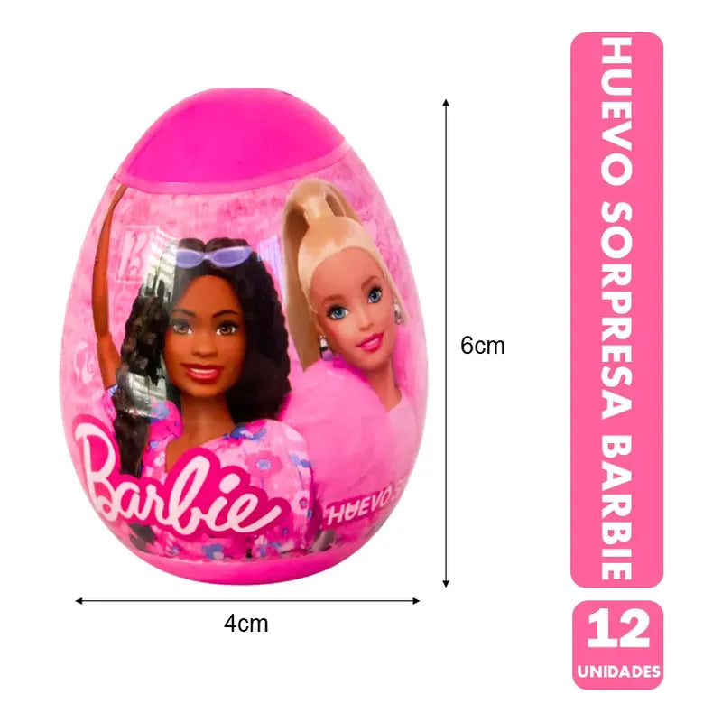 Huevos Sorpresa Barbie Con Juguetes (display De 12 Unidades)