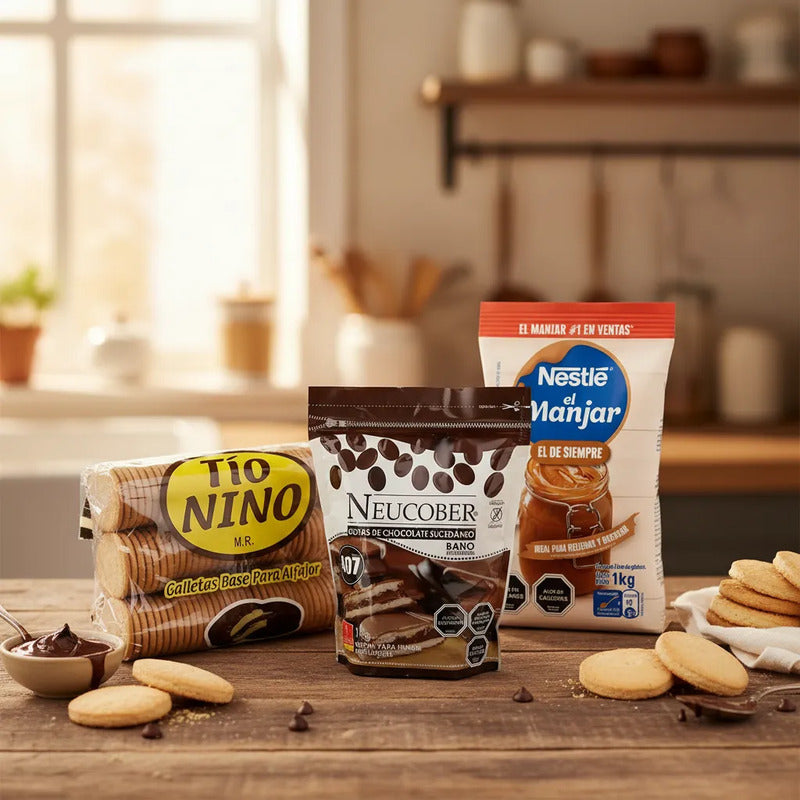 Pack Para Preparar Alfajores Caseros - Kit Premium