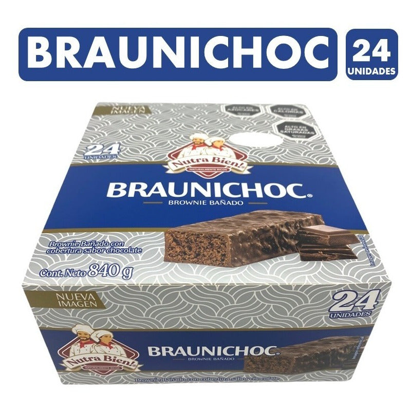 Bizcocho Braunichoc Caja 24 Unidades