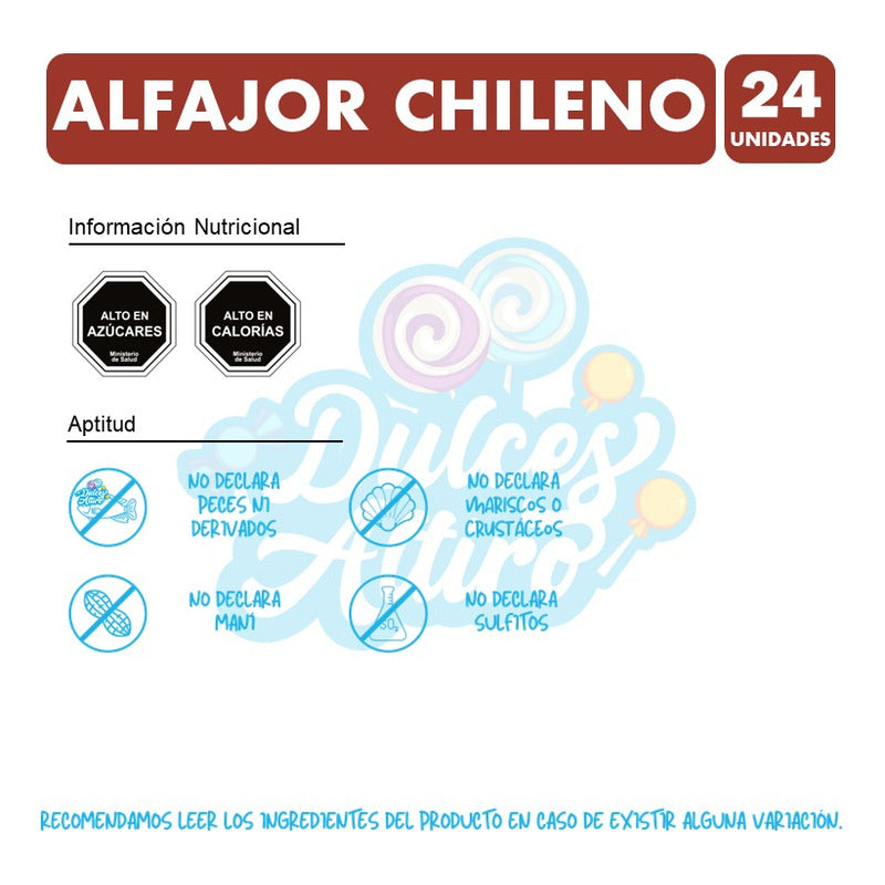 Alfajor Chileno Nutrabien X24
