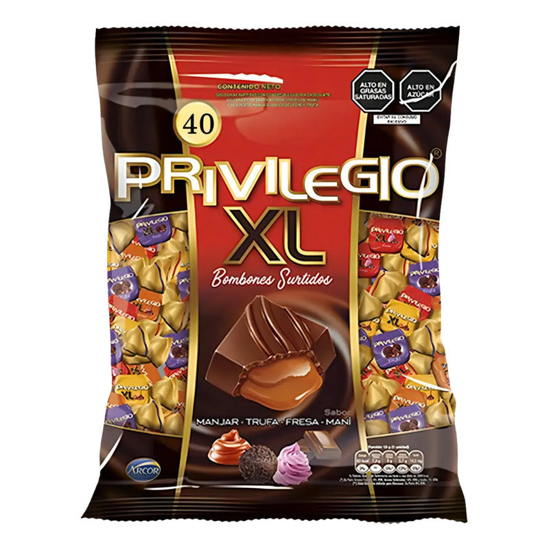 Privilegio Xl Bombones Surtidos Rellenos (bolsa 500g)