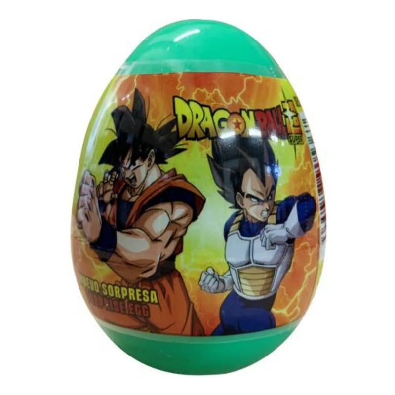 Huevo Sorpresa Dragon Ball Super Con Caramelo Sin Azúcar