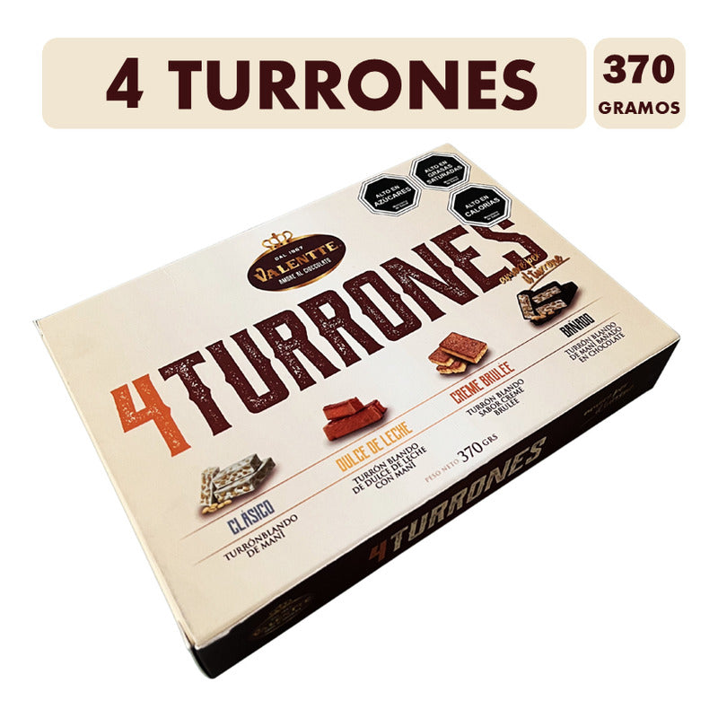 Turrones Surtidos - Especial Para Regalo (caja Con 4 Uni)