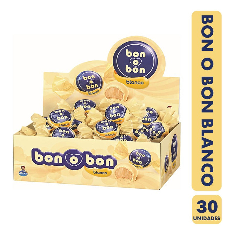 Bon O Bon Blanco - Bombones De Arcor (caja Con 30 Uni)