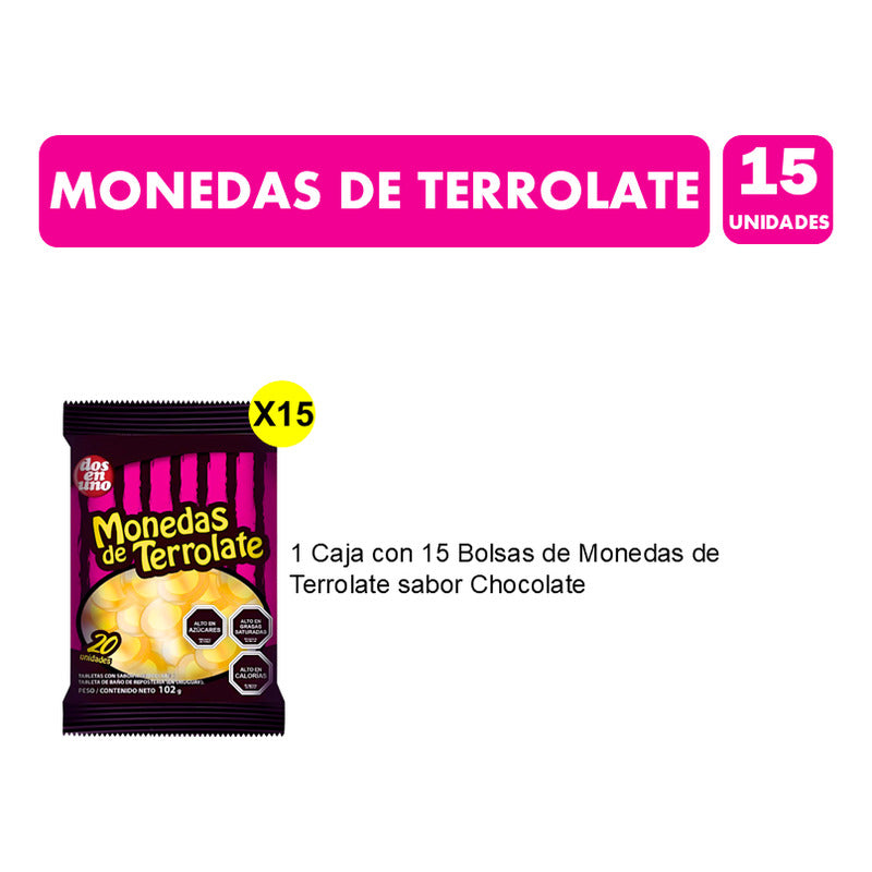 Dulces Para Halloween - Monedas De Terrolate (por Mayor)