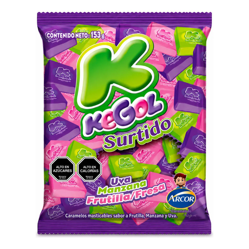 Masticables Kegol Sabor Surtidos De Arcor  (153gr)
