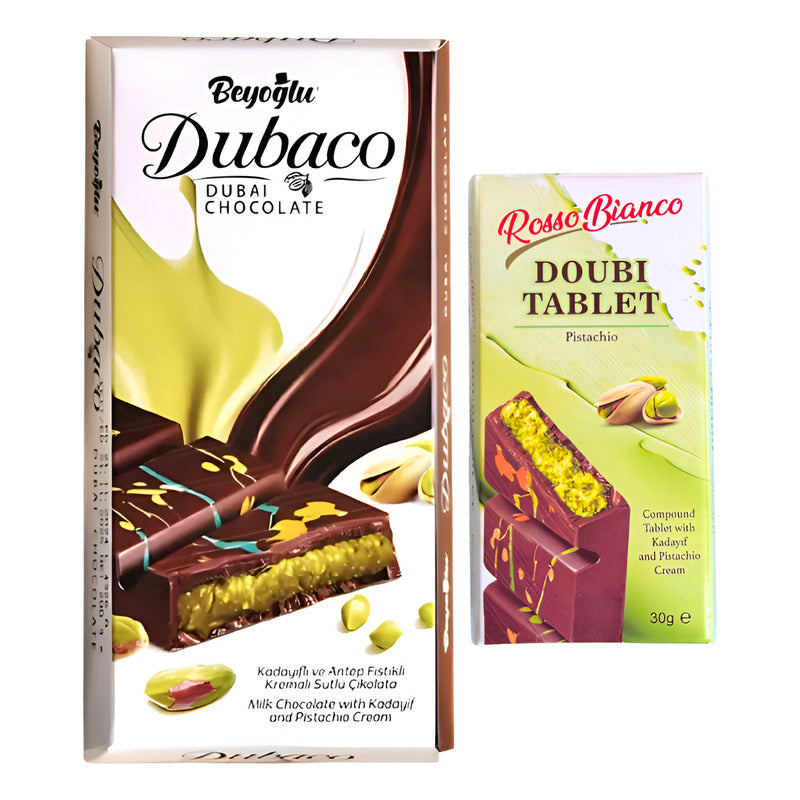 Chocolate Dubai + Mini Chocolate Dubai De Regalo Para Ti