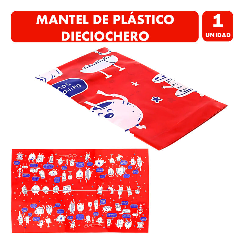 Mantel Diciochero De Plastico Para Tu Fondita (110x180cm)